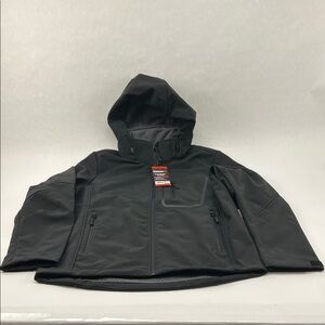 Gerry softshell Black Hooded Jacket